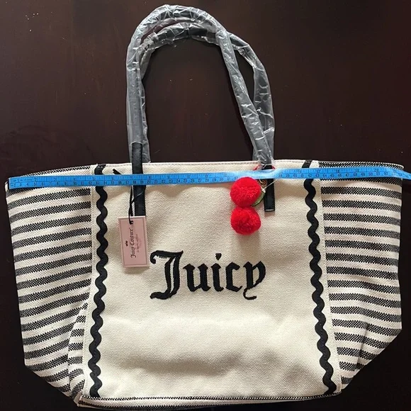 Juicy counture beach tote bag NWT
